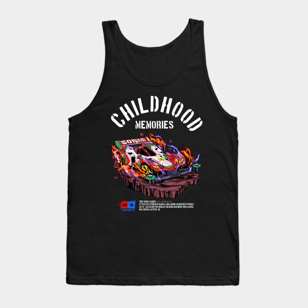 Sonic Saber Childhood Memories Tank Top by mazyoy